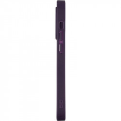 Чехол накладка Bumper Case TPU (MagSafe) для iPhone 14 Pro темно-фіолетовий