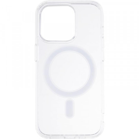Чехол накладка Bumper Case TPU (MagSafe) для iPhone 14 Pro прозорий