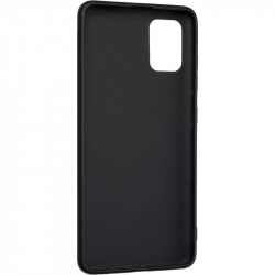 Накладка силиконовая Silicon Case Samsung A515 (A51) черная