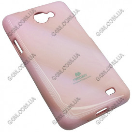 Накладка пластиковая MERCURY для Samsung i9103 Galaxy R розовая