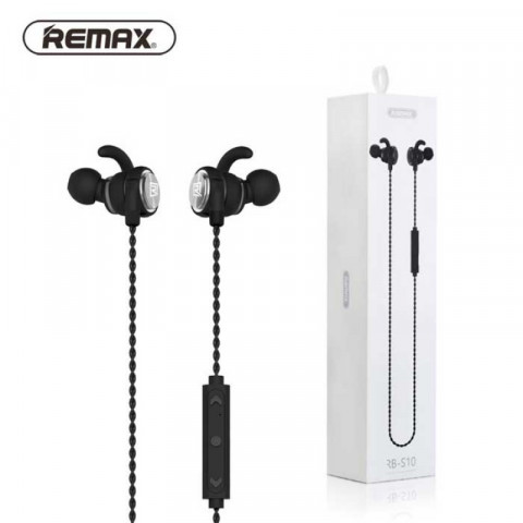 Гарнитура Bluetooth Remax RB-S10 черная (Оригинал)