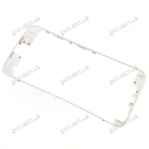Рамка крепления дисплейного модуля для Apple iPhone 6 (белая)