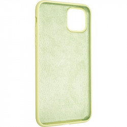 Чехол накладка Original Full Soft Case для Apple iPhone X, Apple iPhone XS (цвет авокадо)