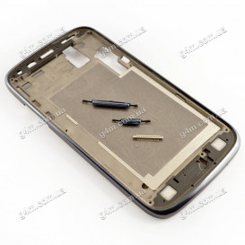 Рамка крепления дисплейного модуля для Samsung i8260 Galaxy Core, i8262 Galaxy Core синяя
