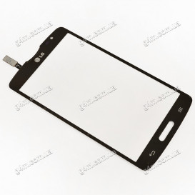 Тачскрин для LG D373 Optimus L80 Blanco черный