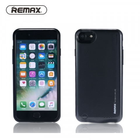 УМБ Power Bank Remax PN-01 2400mAh (iPhone 7) + Back Case черная