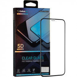 Защитное стекло Gelius Pro Clear Glass для Apple iPhone 12 Pro Max (черное 5D стекло)